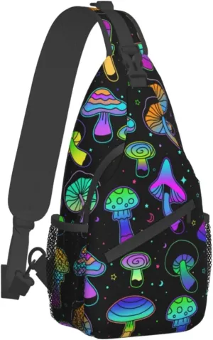 Hiking Daypacks Crossbody Shoulder Bag,Adjustable Strap High Capacity,For Men Women Outdoor Cycling Travel