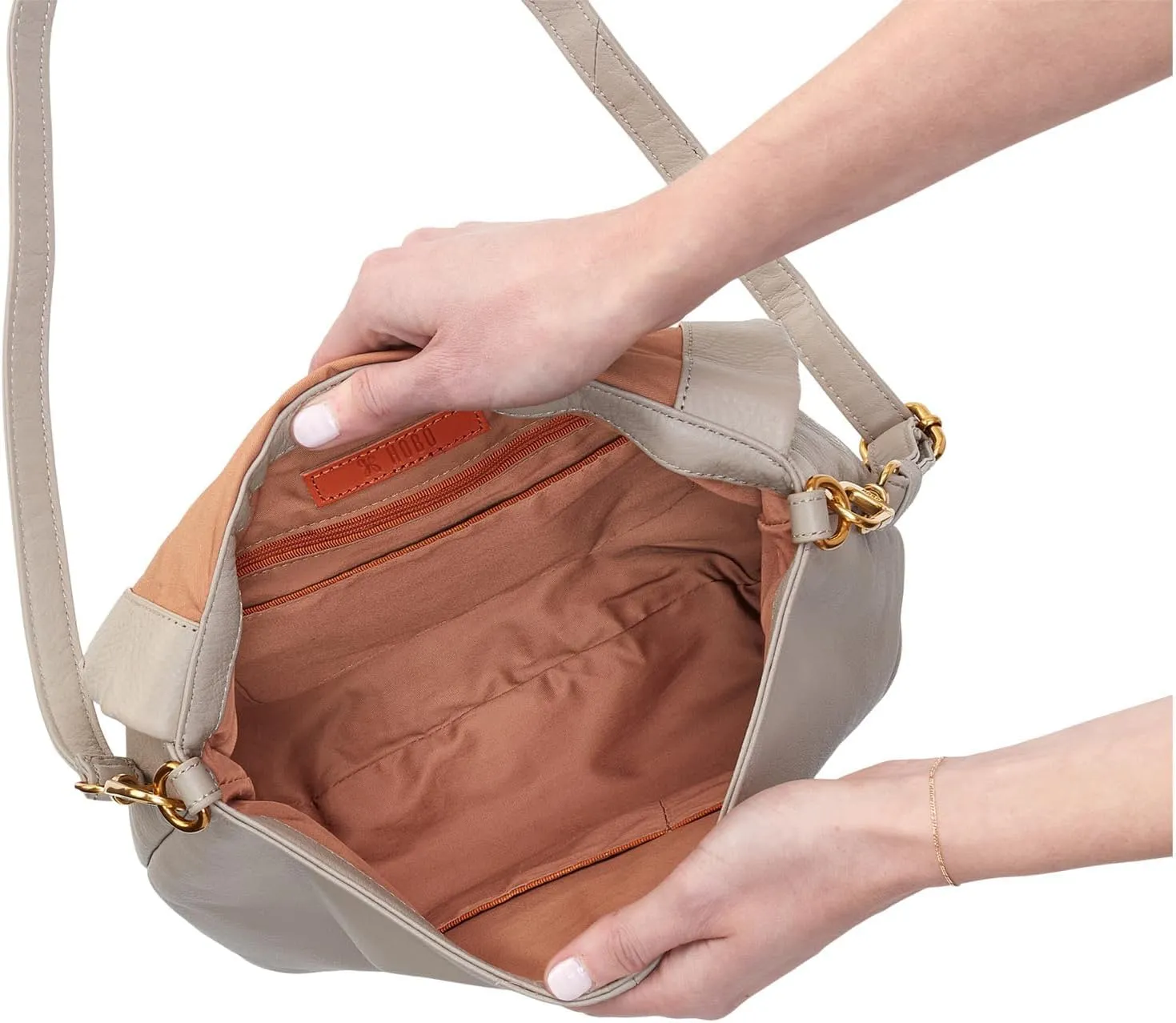 HOBO Fern Foldover Messenger