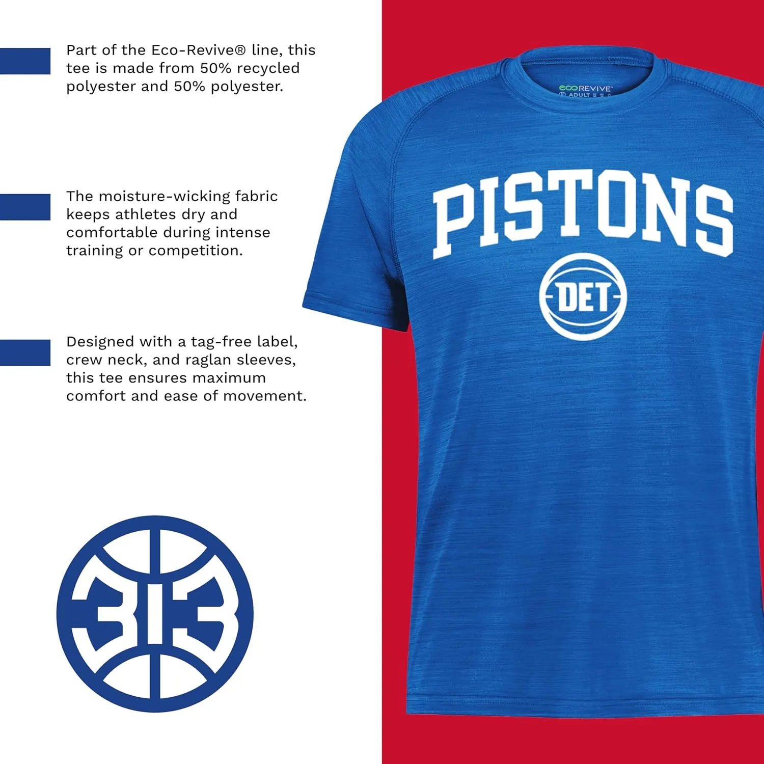 Holloway NBA All-Pro Tee - Lightweight Basketball T-Shirt, Perfect for Athletes