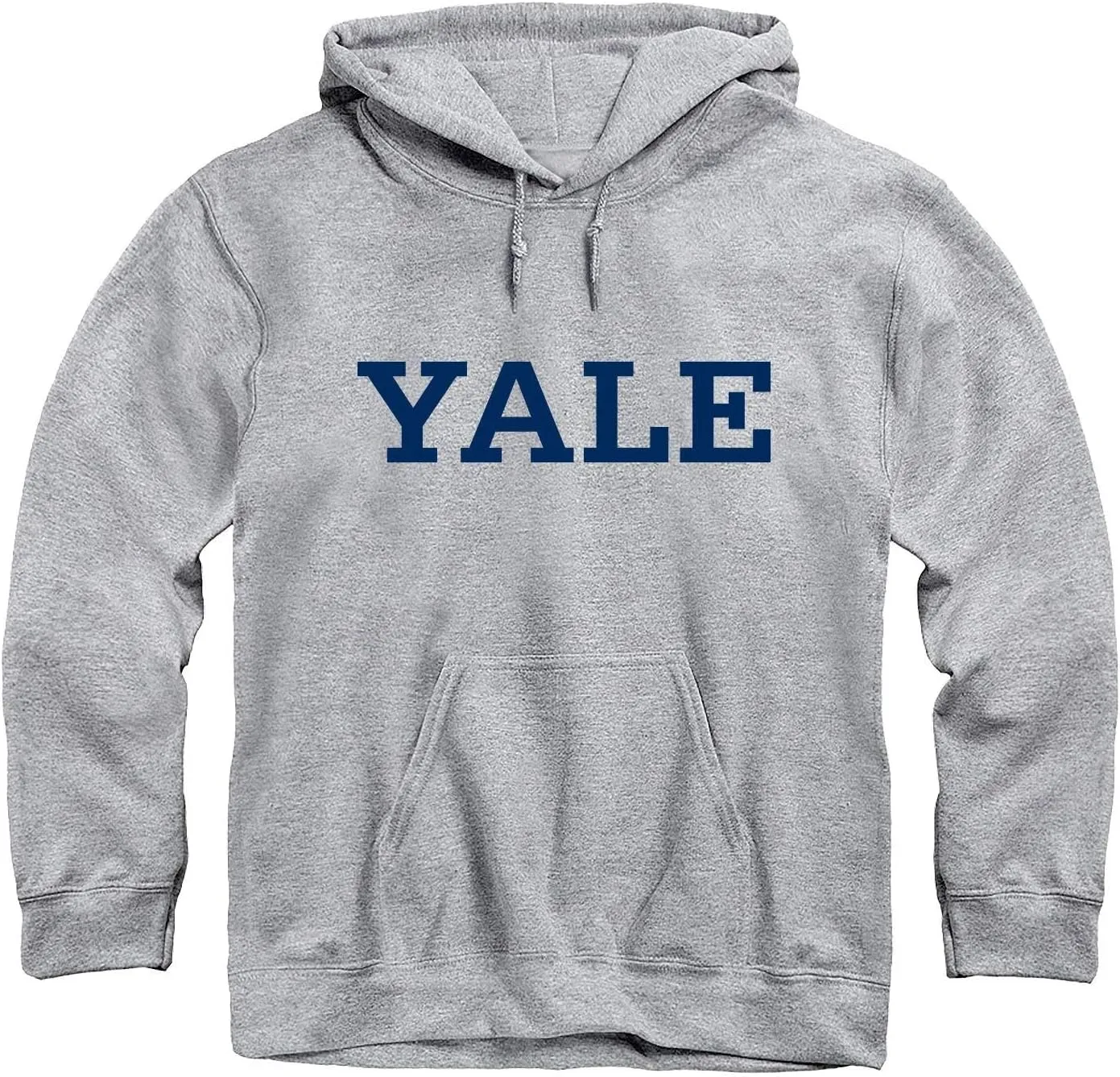 Hooded Sweatshirt, Unisex, Essential Logo, Premium Grey Heavyweight Cotton