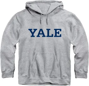 Hooded Sweatshirt, Unisex, Essential Logo, Premium Grey Heavyweight Cotton