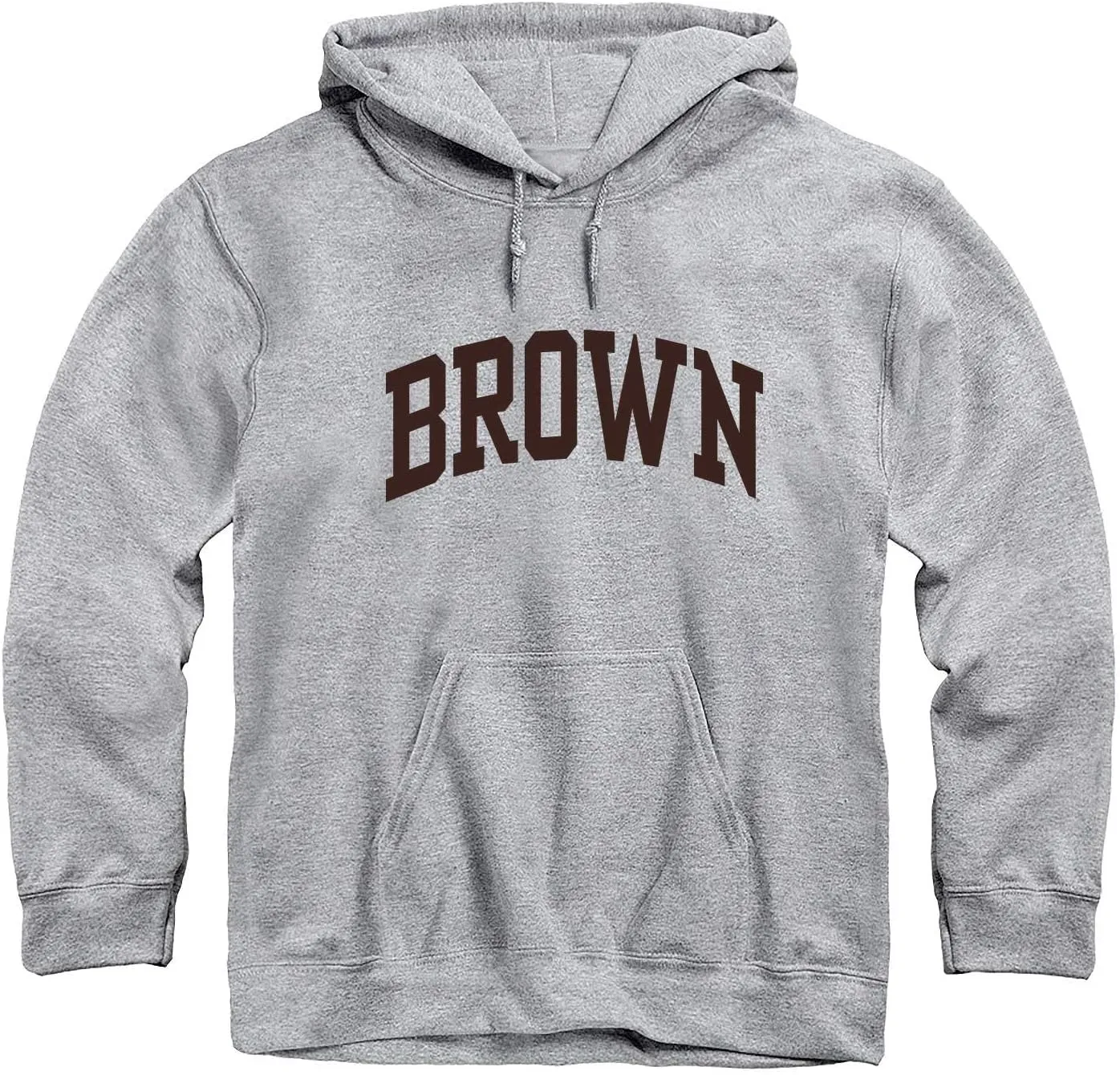 Hooded Sweatshirt, Unisex, Essential Logo, Premium Grey Heavyweight Cotton
