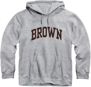 Hooded Sweatshirt, Unisex, Essential Logo, Premium Grey Heavyweight Cotton