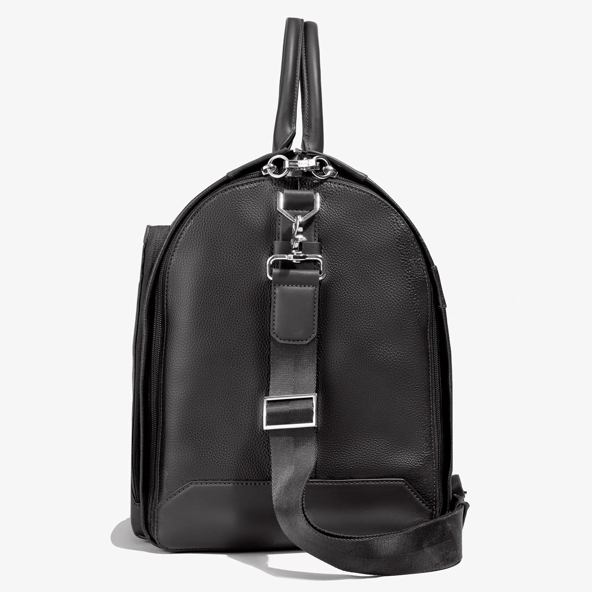 Hook & Albert Men's Leather Garment Weekender Bag