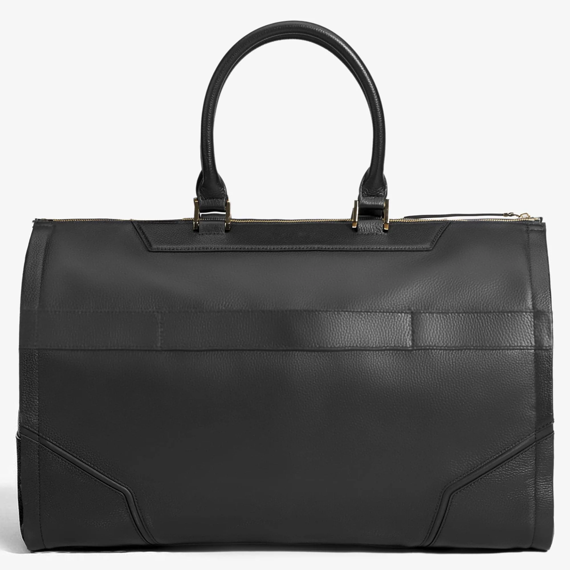 Hook & Albert Women's Leather Garment Weekender Bag (WGWTT-LTH-BLK)