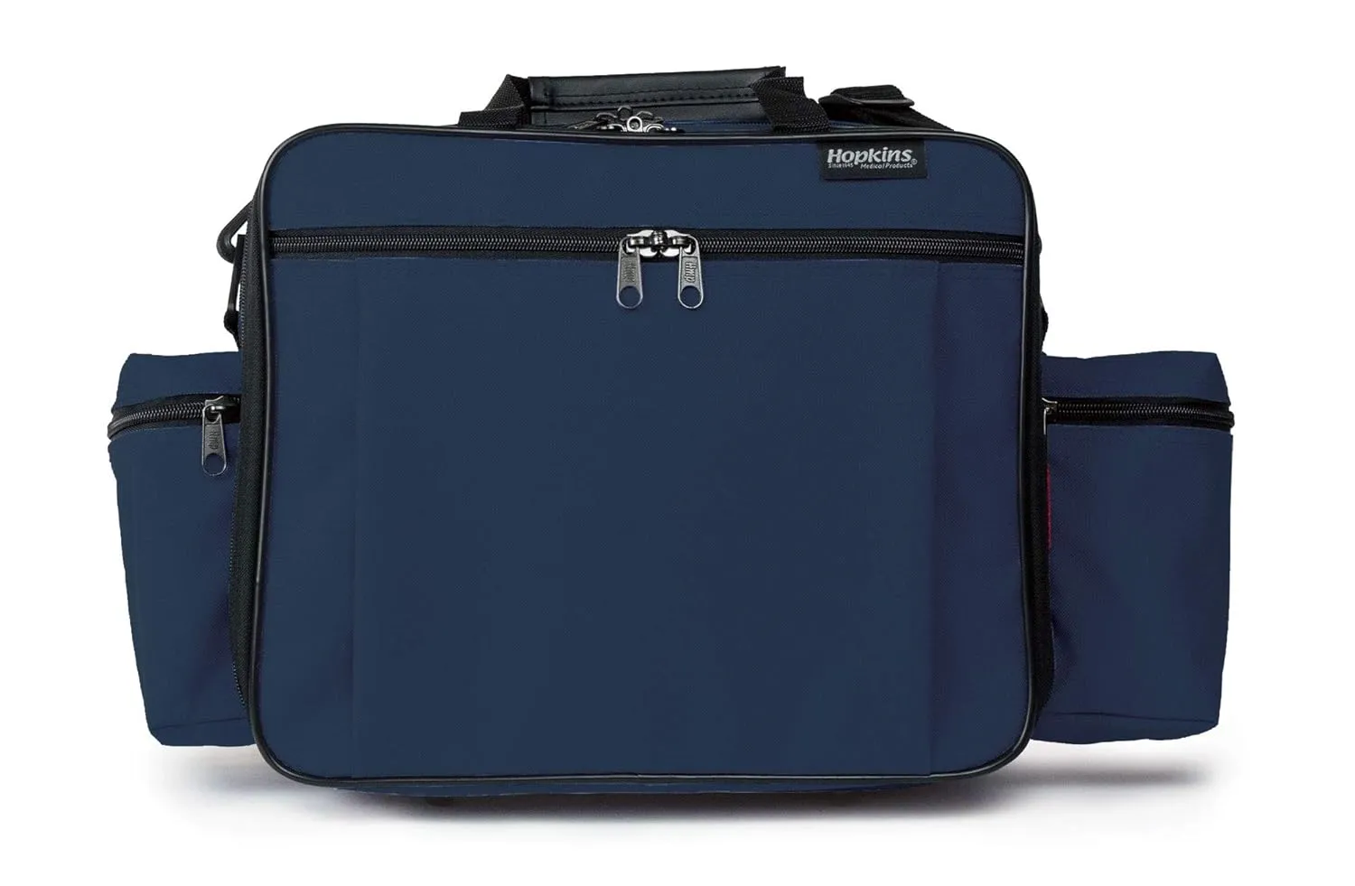 Hopkins Medical Products EZ View Medical Bag, Lightweight and Durable, Ample Storage, Sturdy Construction, Easy Access Compartments, Ultimate Organization, Professional Design, Navy Blue