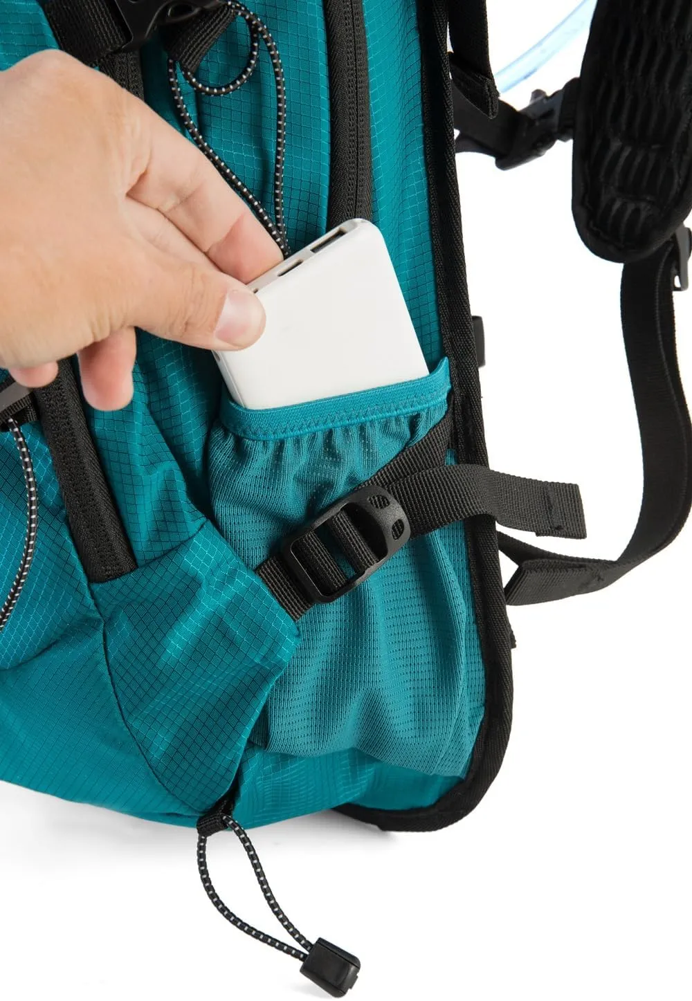 Hydration Backpack Pack with 2L Water Bladder 18L Hiking Backpack Women Men Lightweight Hydropack Insulated Daypack for Biking, Running, Festival