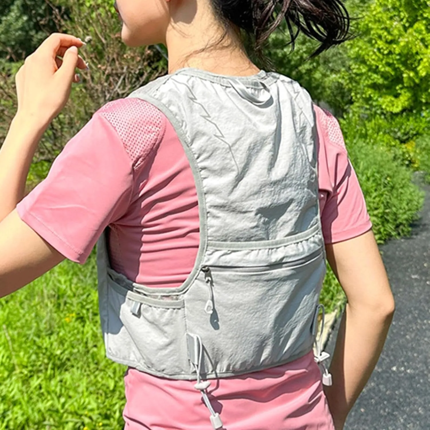 Hydration Backpack Running | Running Hydration Vest for Men Women,Water Bladder Bag Daypack, Running Hydration Pack, Leakproof Hydration Daypack, Breathable for Women Men
