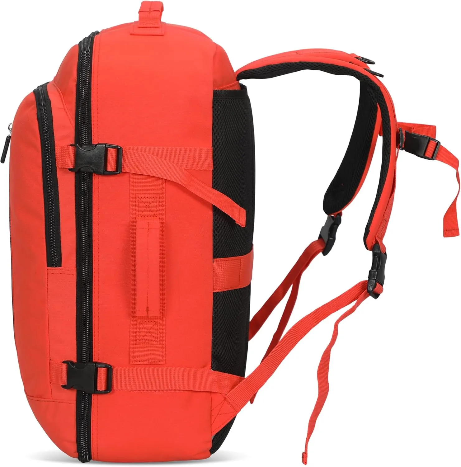 Hynes Eagle Carry on Backpack 38L Large Travel Backpack for Women Flight Approved Weekender Bag Laptop Backpack Men 15 inches Orange