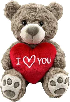 I Love You Teddy Bear 10' | I Love You Stuffed Animal | Stuffed Animals for Girls | I Heart You