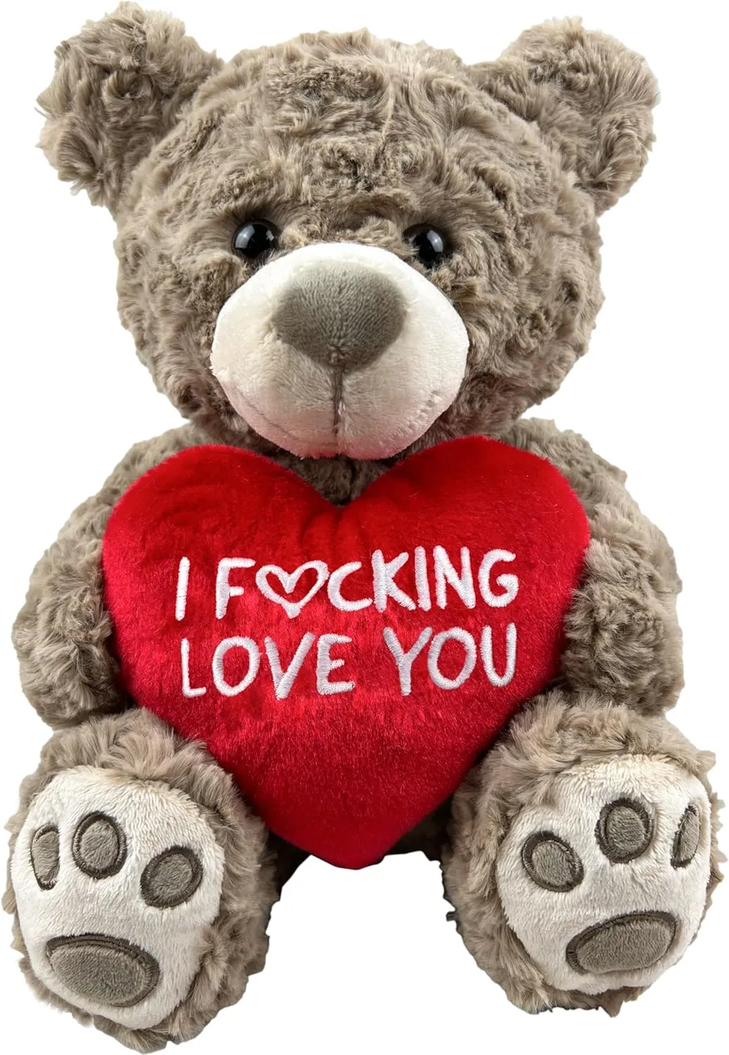 I Love You Teddy Bear 10' | I Love You Stuffed Animal | Stuffed Animals for Girls | I Heart You