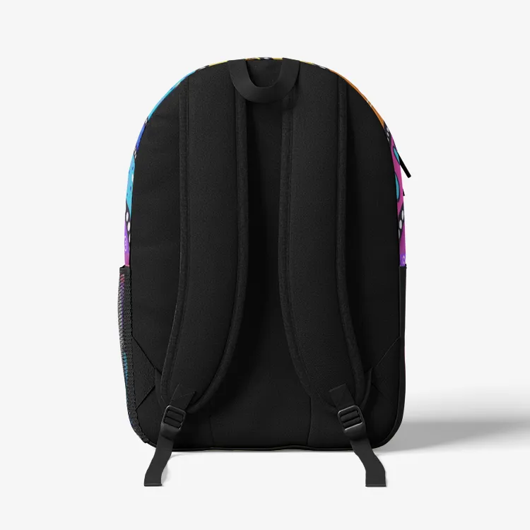 Indigenous designed Retro Colourful Backpack