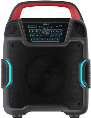 iOn Audio Pathfinder 320 All Weather Bluetooth Speaker (Renewed), Black