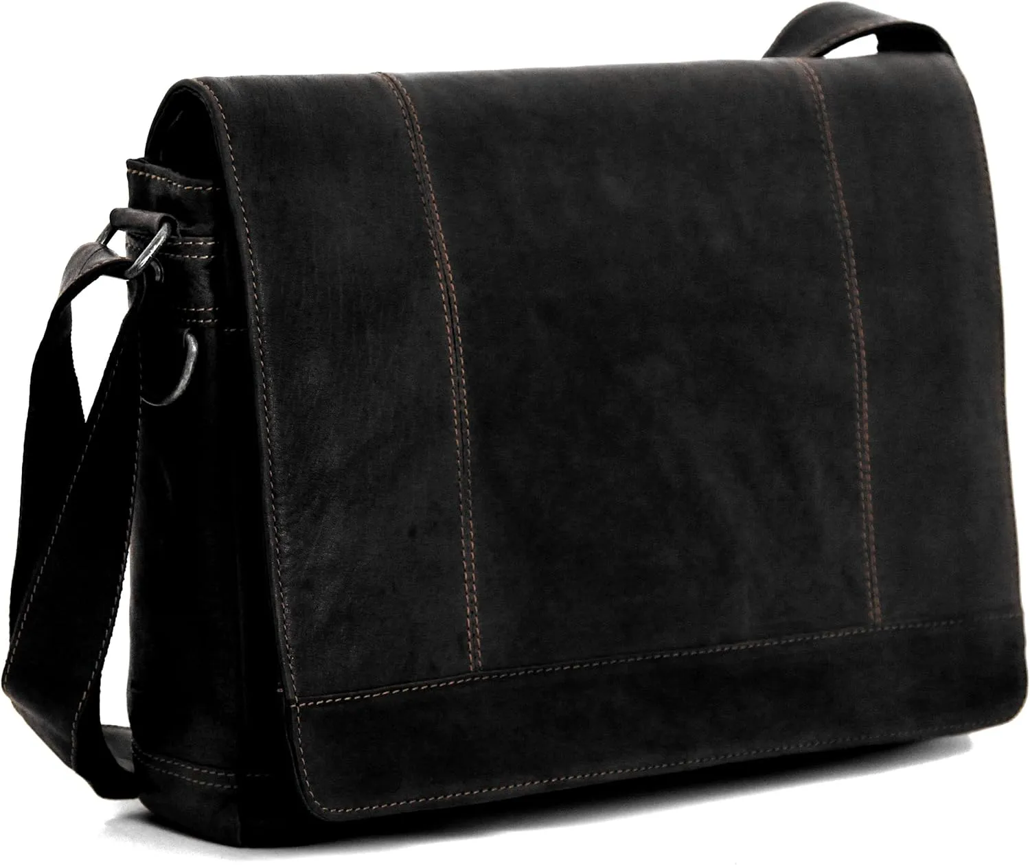 Jack Georges Voyager Full-Size Messenger Bag #7315