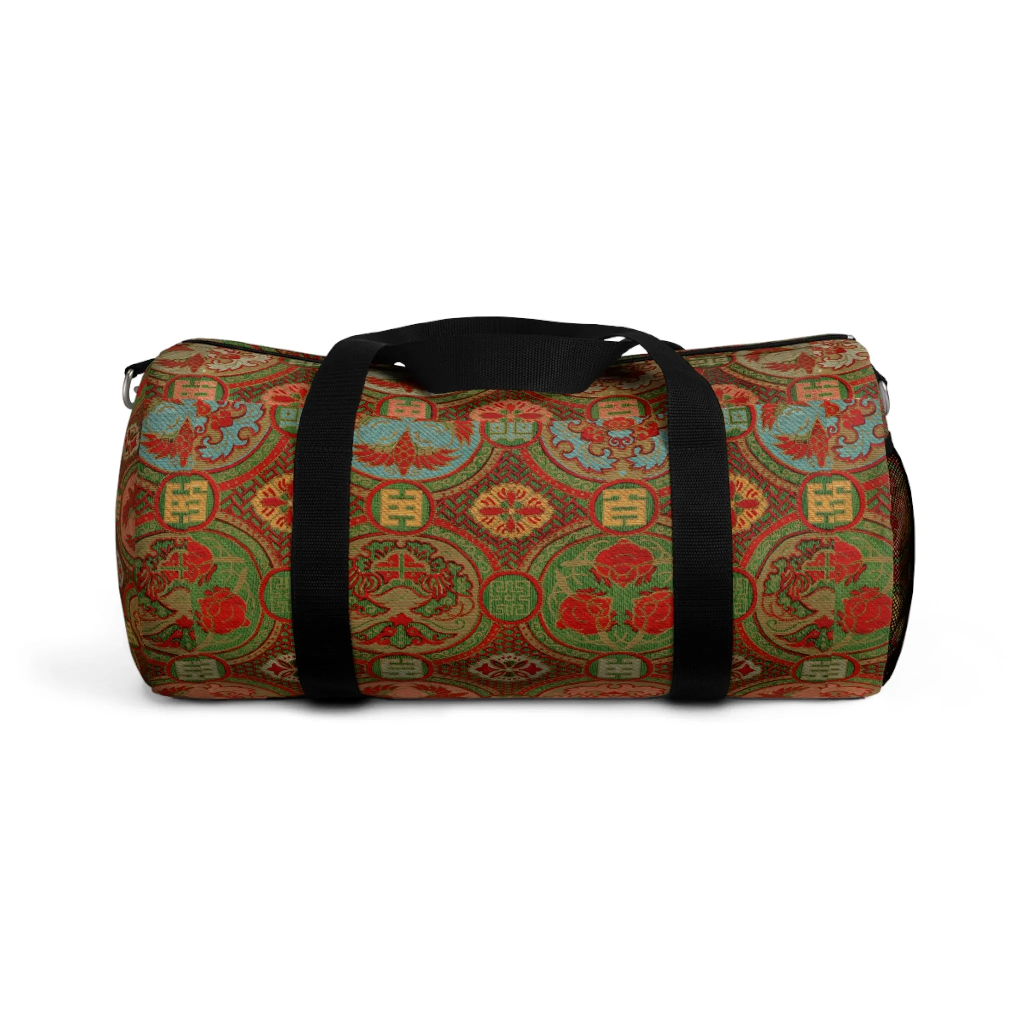 Japanese Fan Pattern II by G.A. Audsley Duffle Bag
