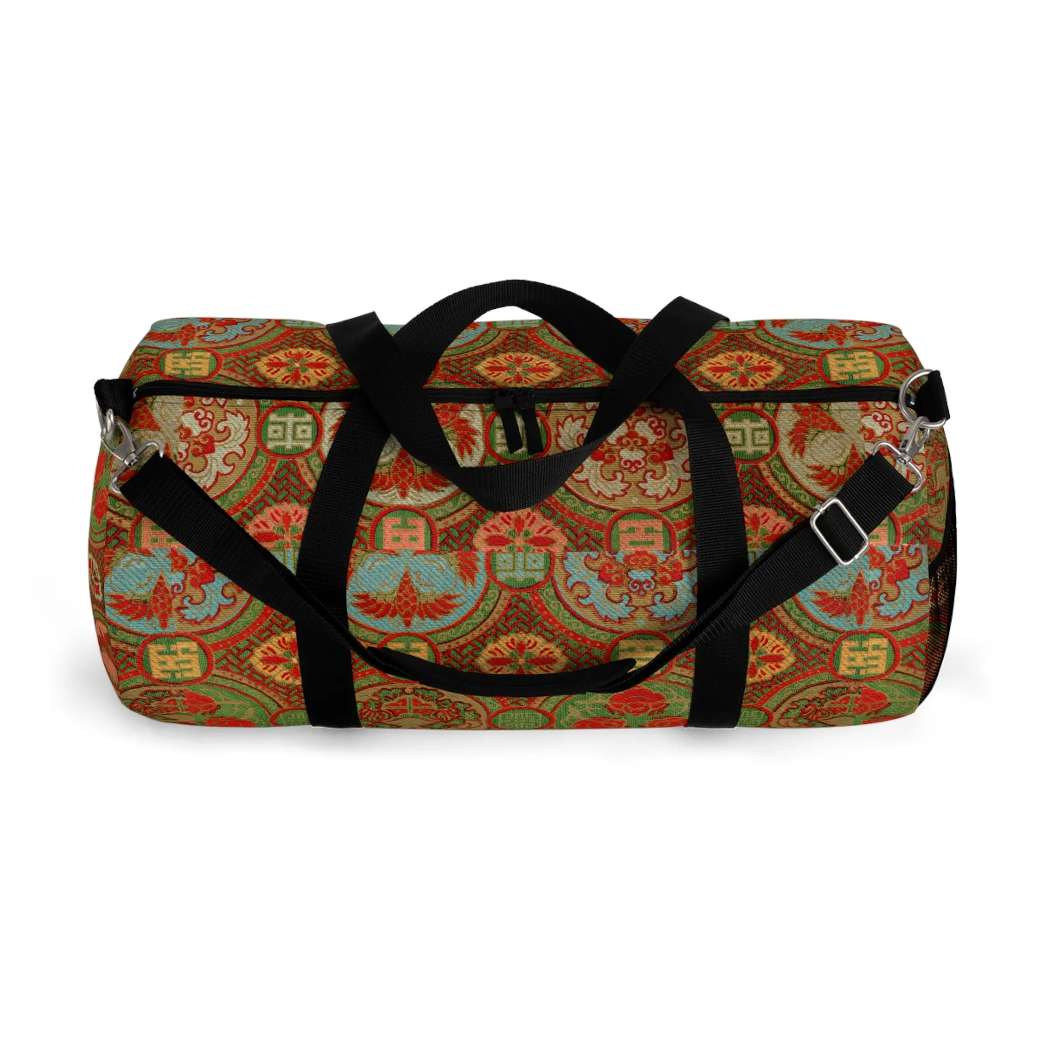 Japanese Fan Pattern II by G.A. Audsley Duffle Bag