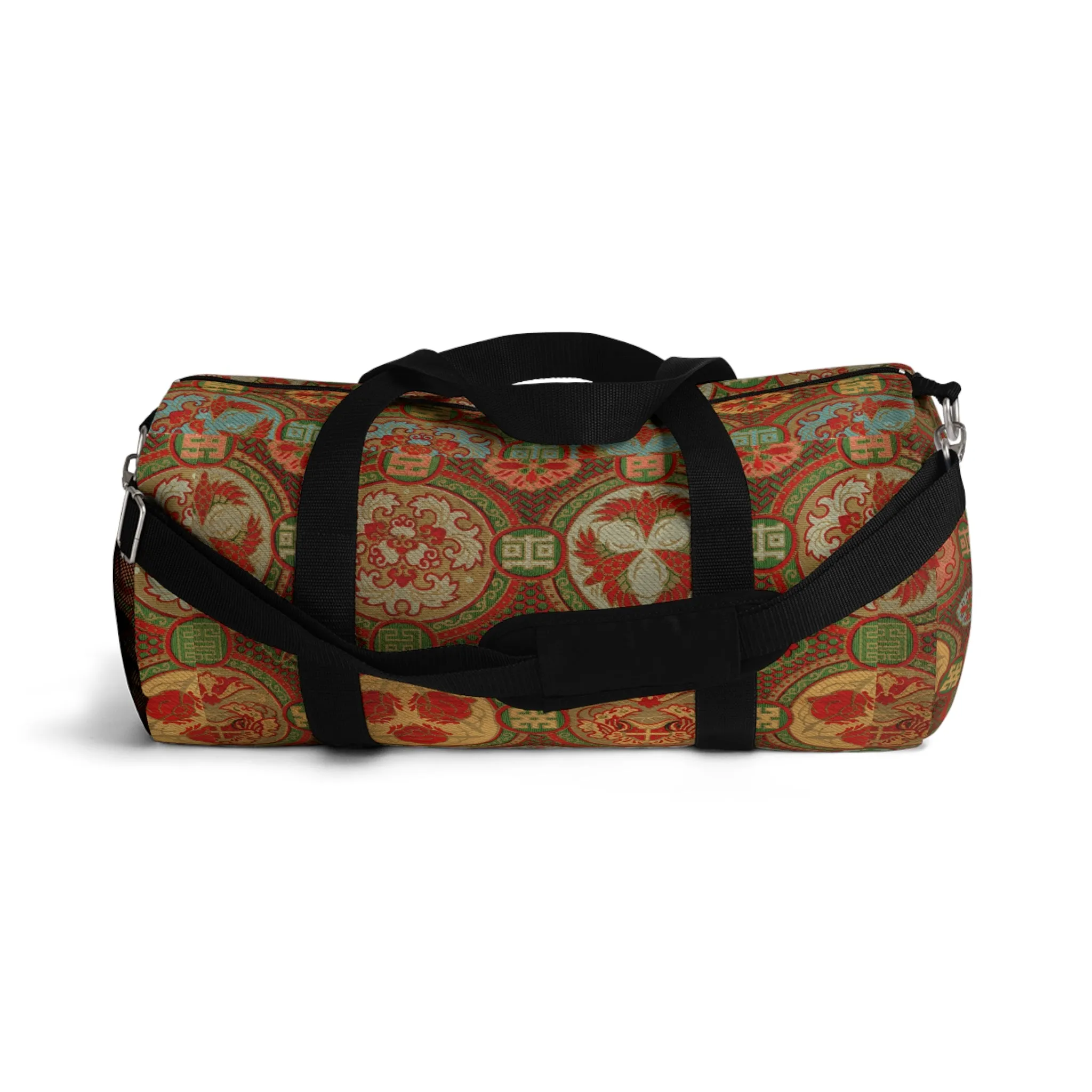 Japanese Fan Pattern II by G.A. Audsley Duffle Bag