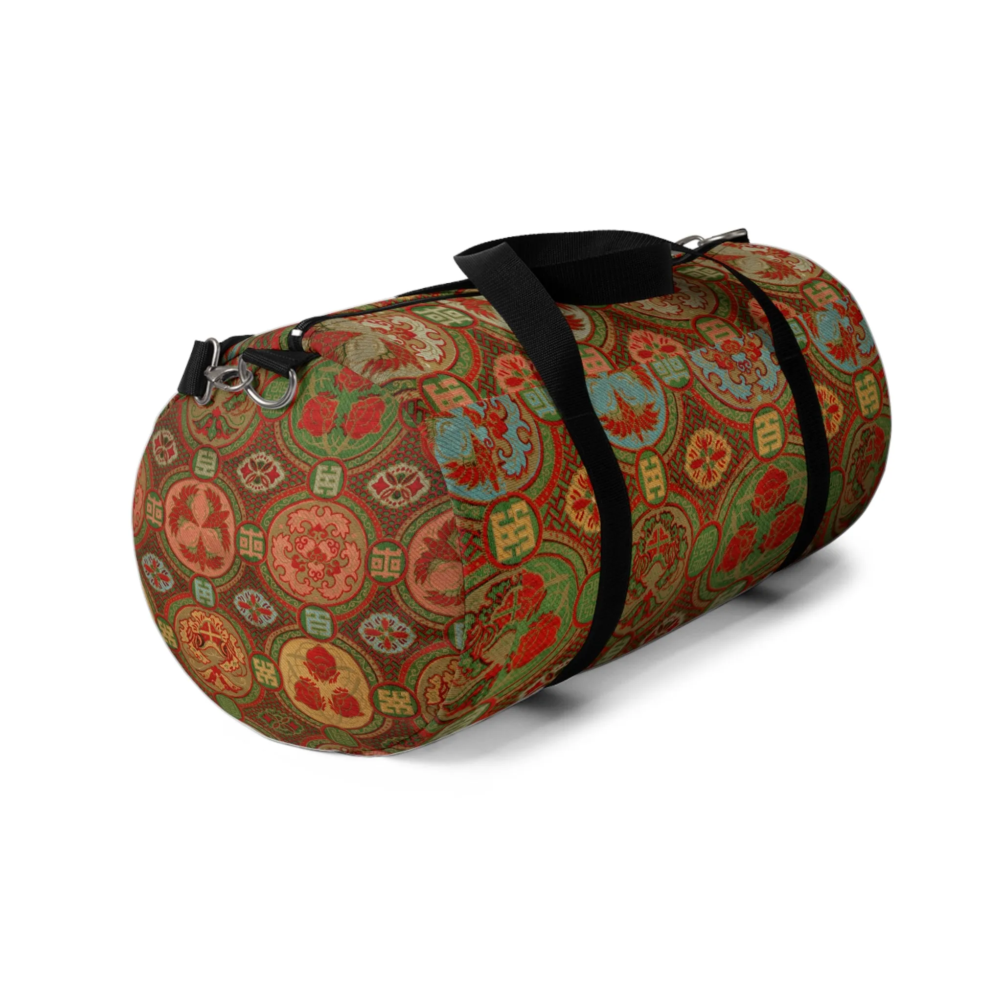 Japanese Fan Pattern II by G.A. Audsley Duffle Bag