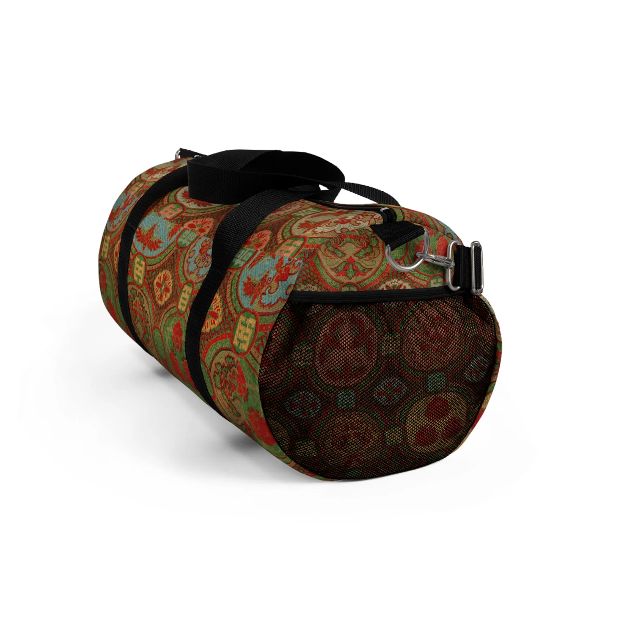 Japanese Fan Pattern II by G.A. Audsley Duffle Bag