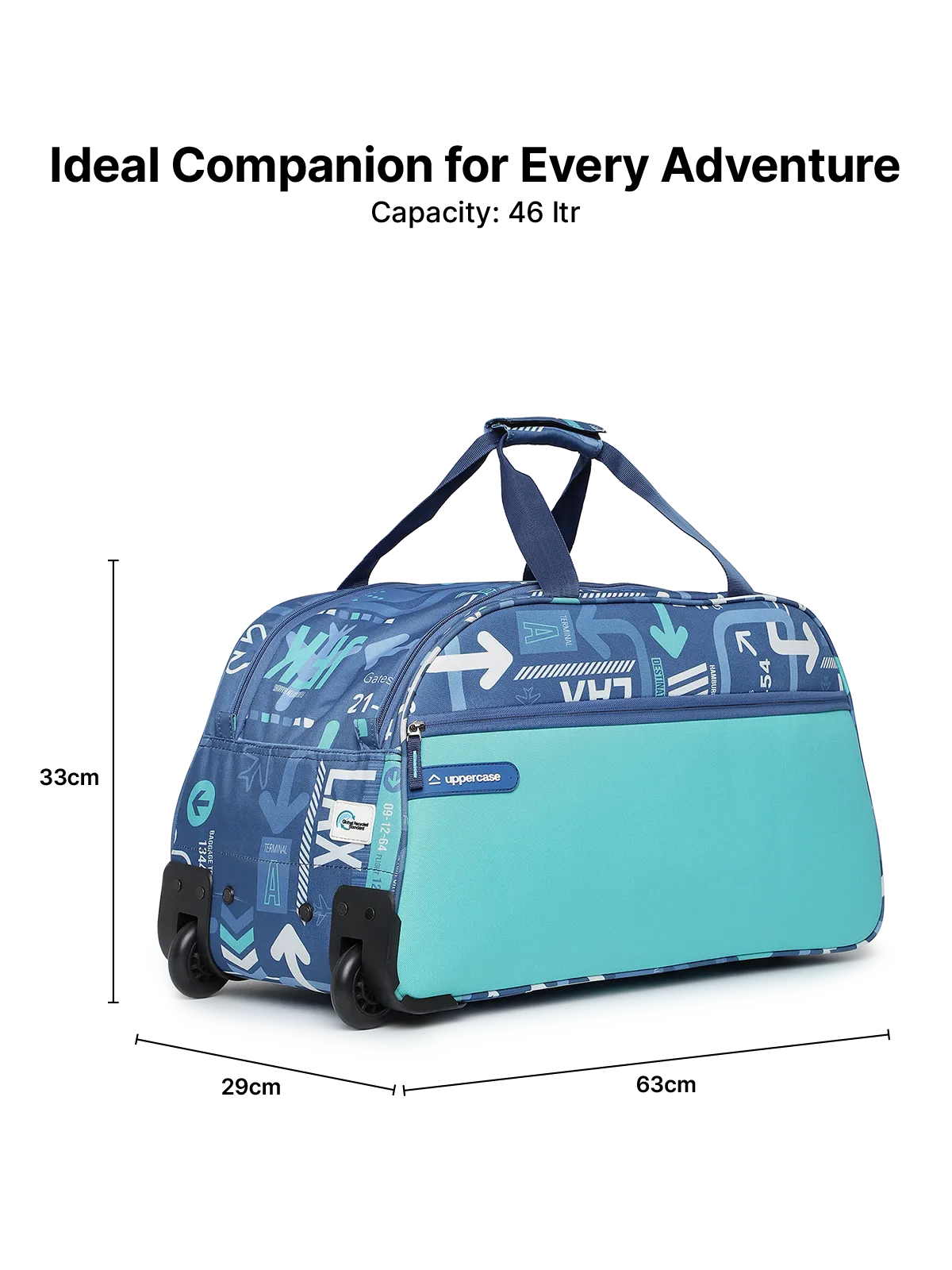 JFKT Denim Blue Large Duffle