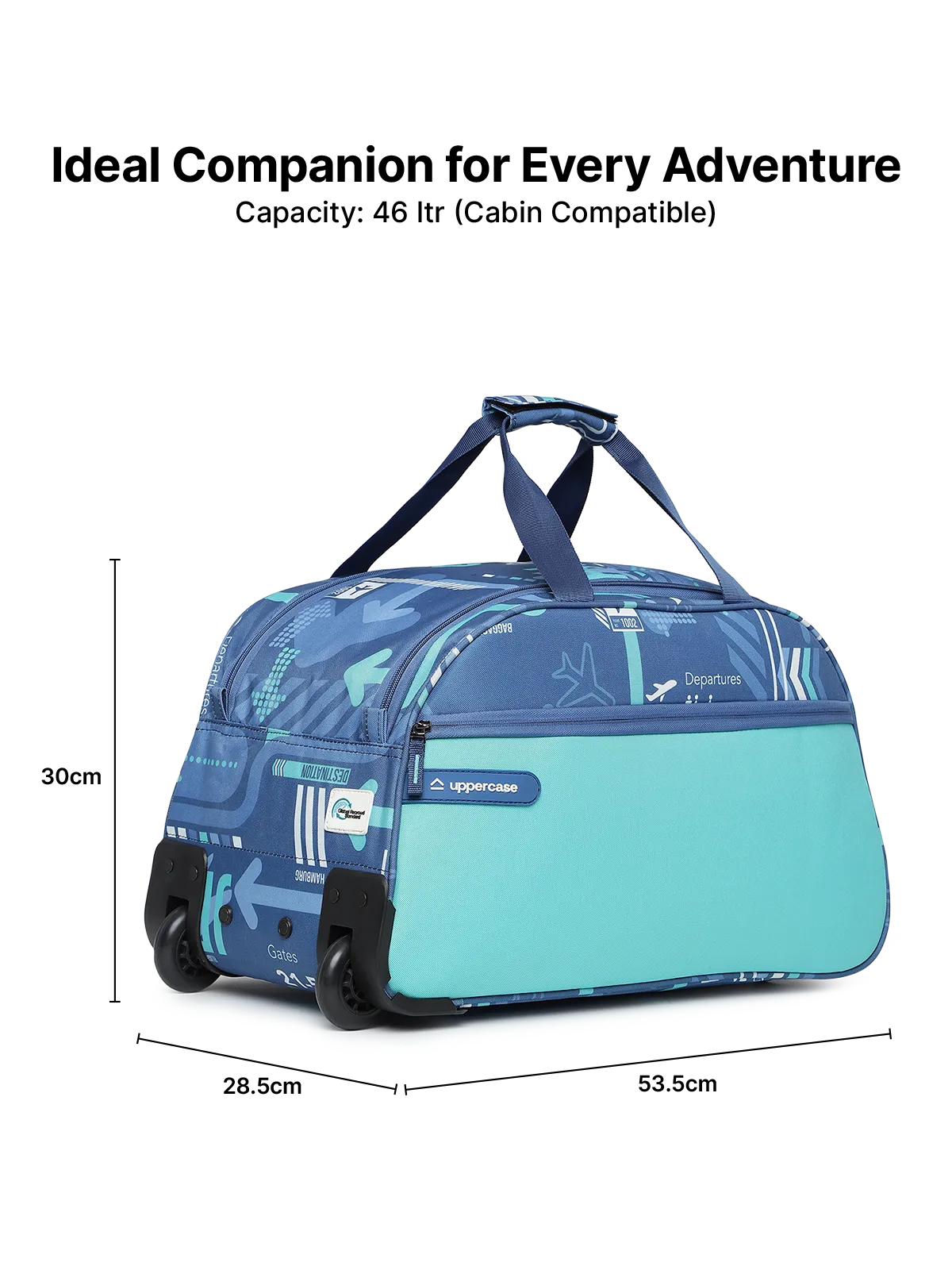 JFKT Denim Blue Small Duffle