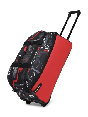 JFKT Red Blue Large Duffle
