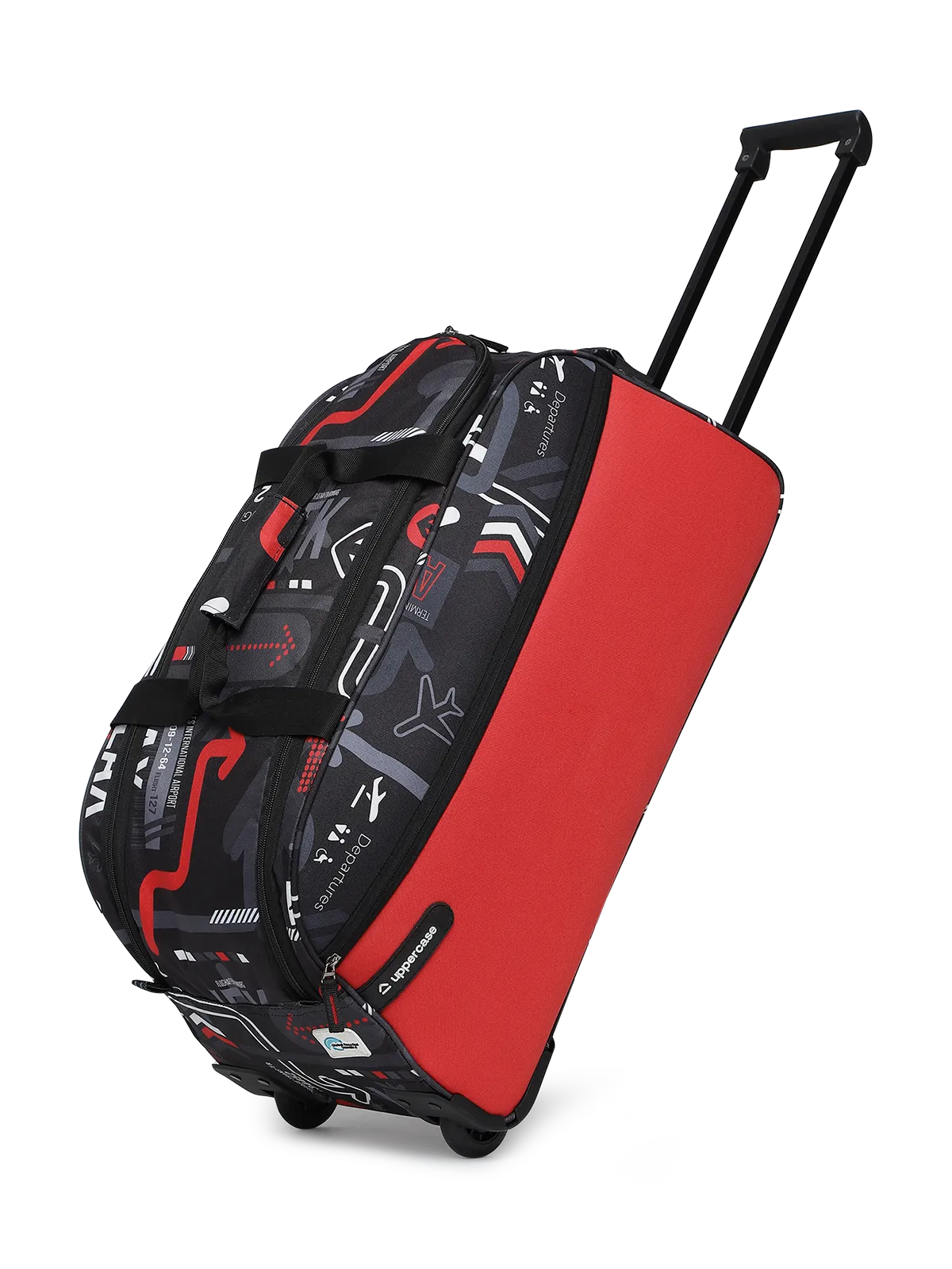 JFKT Red Blue Large Duffle