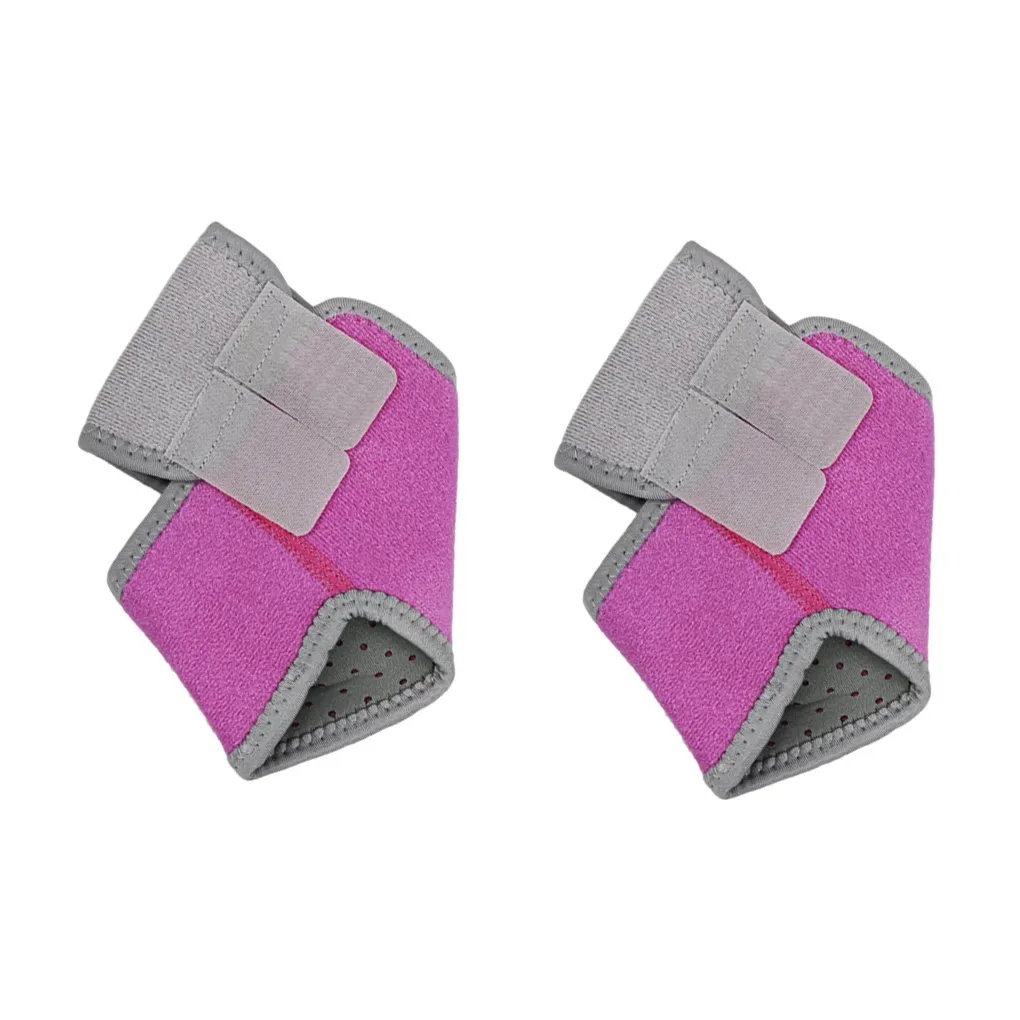 JIAHG Kids Ankle Support Breathable Ankle Brace Girls Boys Ankle Tendon Compression Brace Ankle Strap Neoprene Adjustable Sport Running Basketball Dancing Cycling Skating Ankle Brace Protector Guard