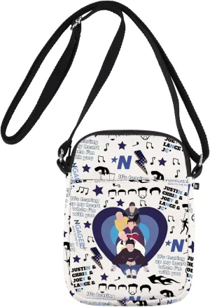 JNIAP 90's Music Band Crossbody Bag Music Band Fans Gift Pop Music Group Shoulder Bag Bye Bye Bye Gits Music Band Merchandise