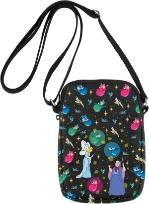 JNIAP Good Fairies Crossbody Bag Good Fairies Gifts Flora Fauna Merryweather Gifts Fairy Godmothers Crossbody Bag