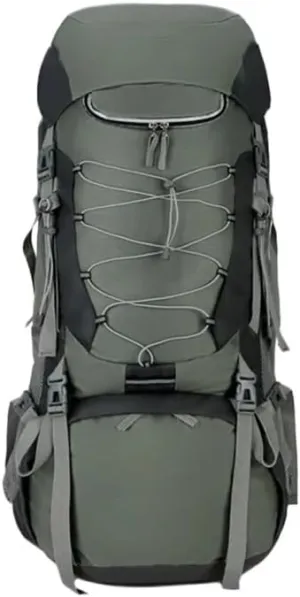JSEIAJB 75L Camping Backpack Travel Sport Bag with Rain Cover Climbing Mountaineering Trekking Outdoor Rucksack Hiking Bag