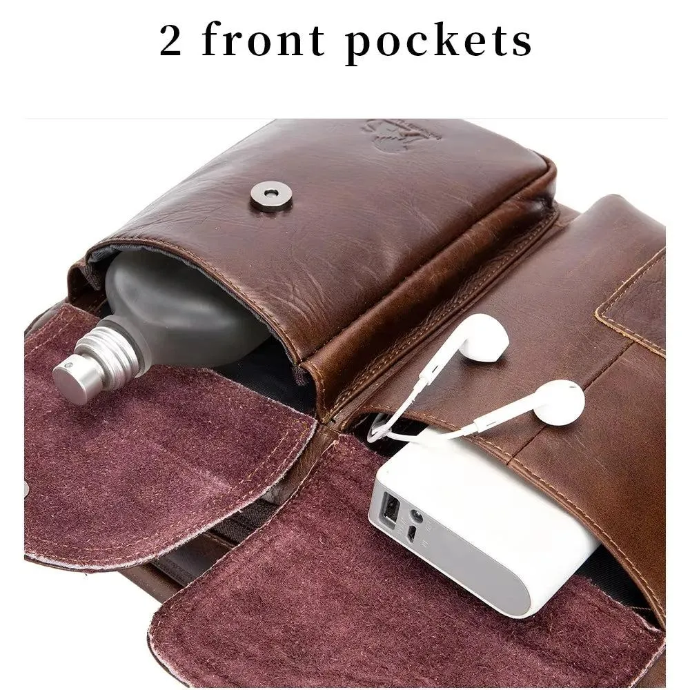 Justin | Classic Messenger Bag with Multi-Compartment Design