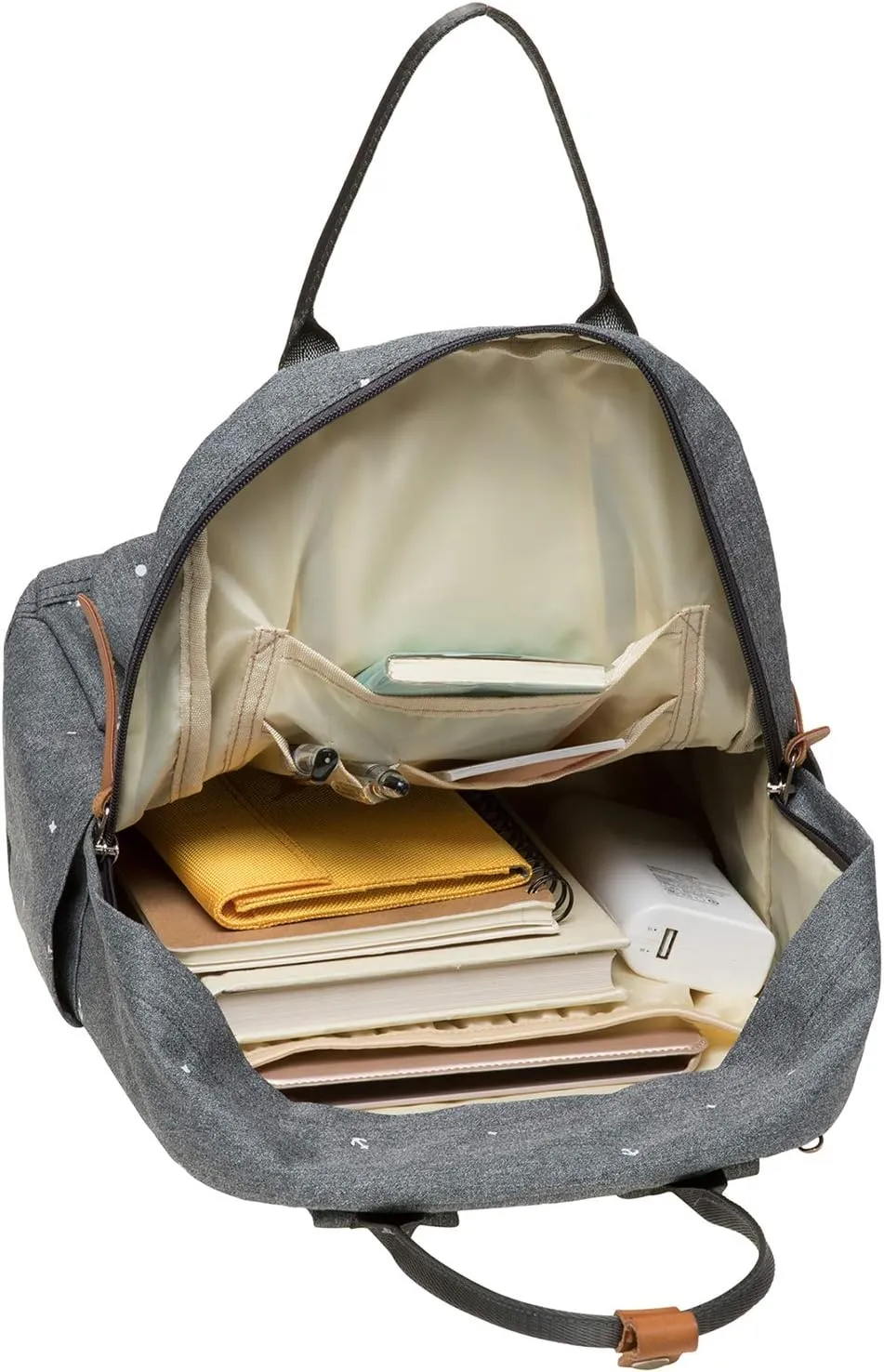 KAUKKO Lightweight Backpack Casual Travel Daypack Causal Backpack Shoulder Book Bag Multipurpose Daypacks (06-2-Grey)