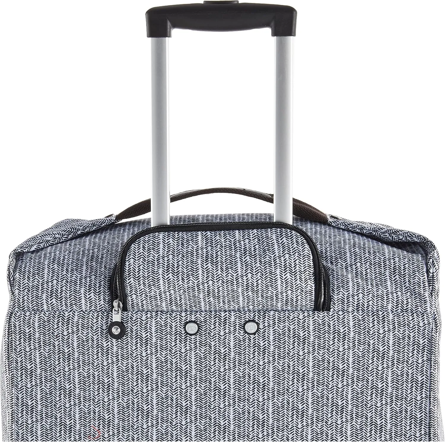 Kipling Women's Darcey Medium 26-Inch Softside Checked Rolling Luggage, 360 Degree Spinning Wheels