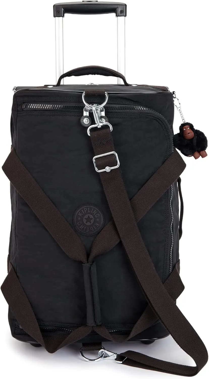 Kipling Women's Teagan US Wheeled Duffle Bag, Lightweight, Multifunctional, Roomy Interior, Nylon Travel Suitcase