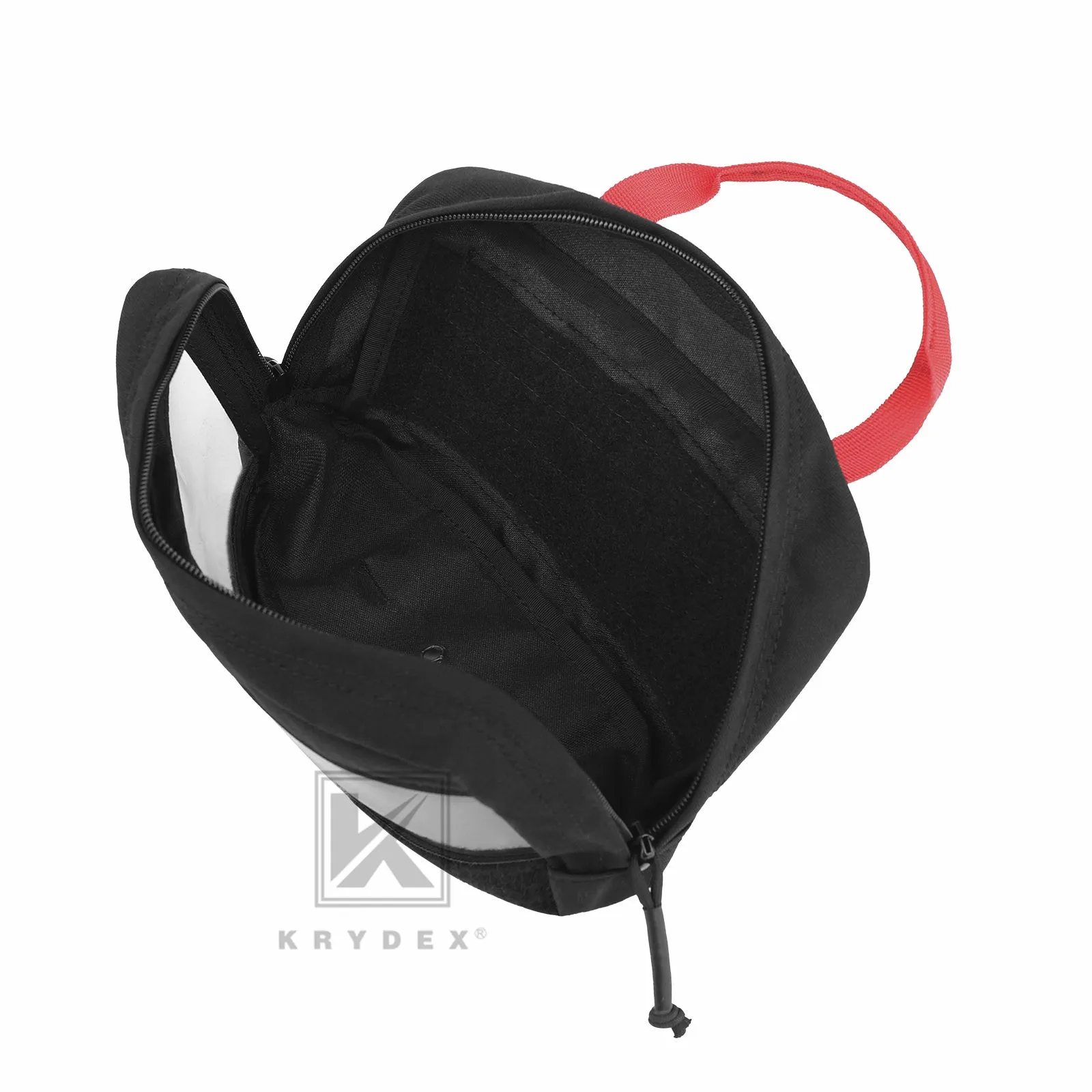 Krydex Clear Top Insert Large/Small for D3 Tactical Backpack Organizer Bag Hook & Loop Medic Pouch