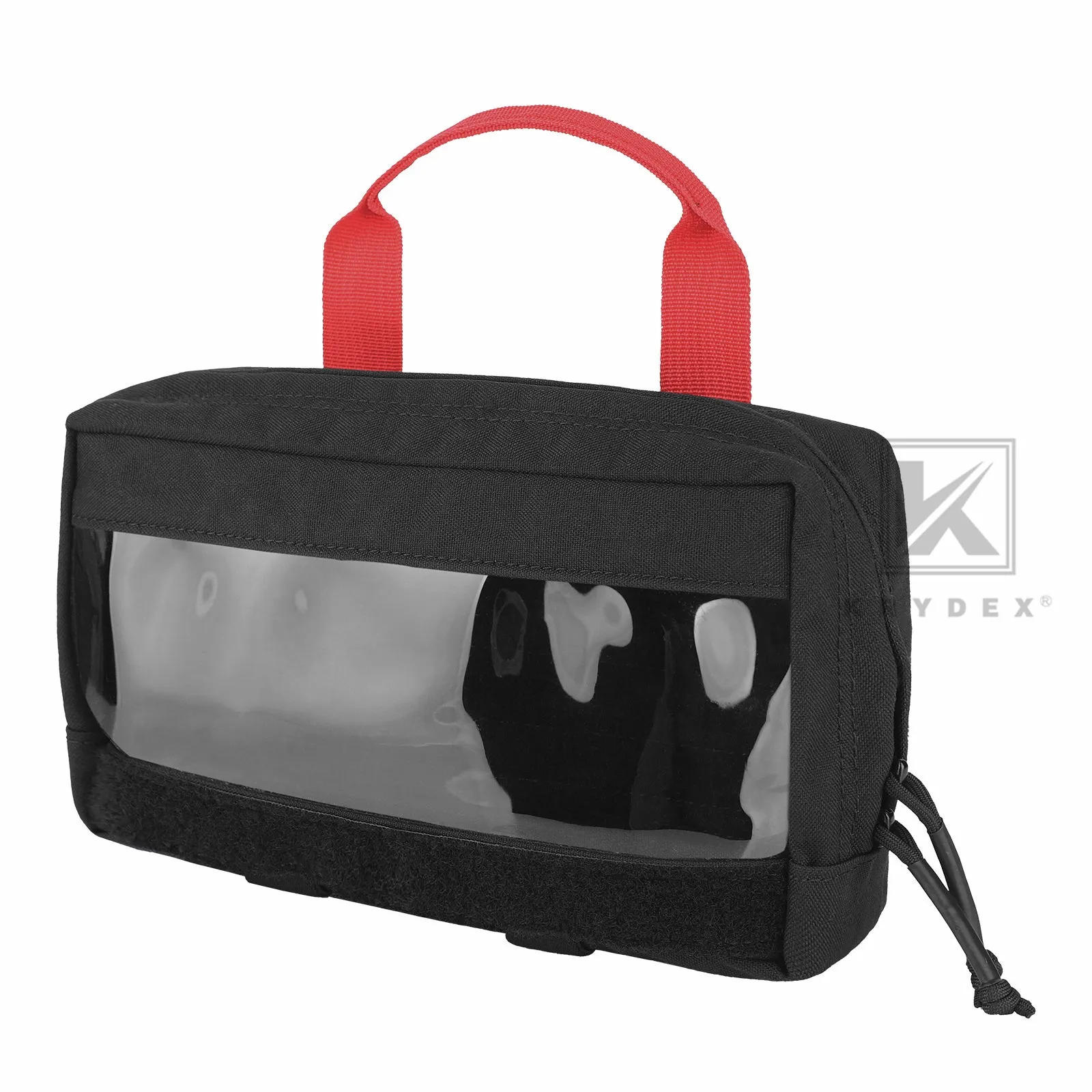 Krydex Clear Top Insert Large/Small for D3 Tactical Backpack Organizer Bag Hook & Loop Medic Pouch