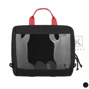 Krydex Clear Top Insert Large/Small for D3 Tactical Backpack Organizer Bag Hook & Loop Medic Pouch