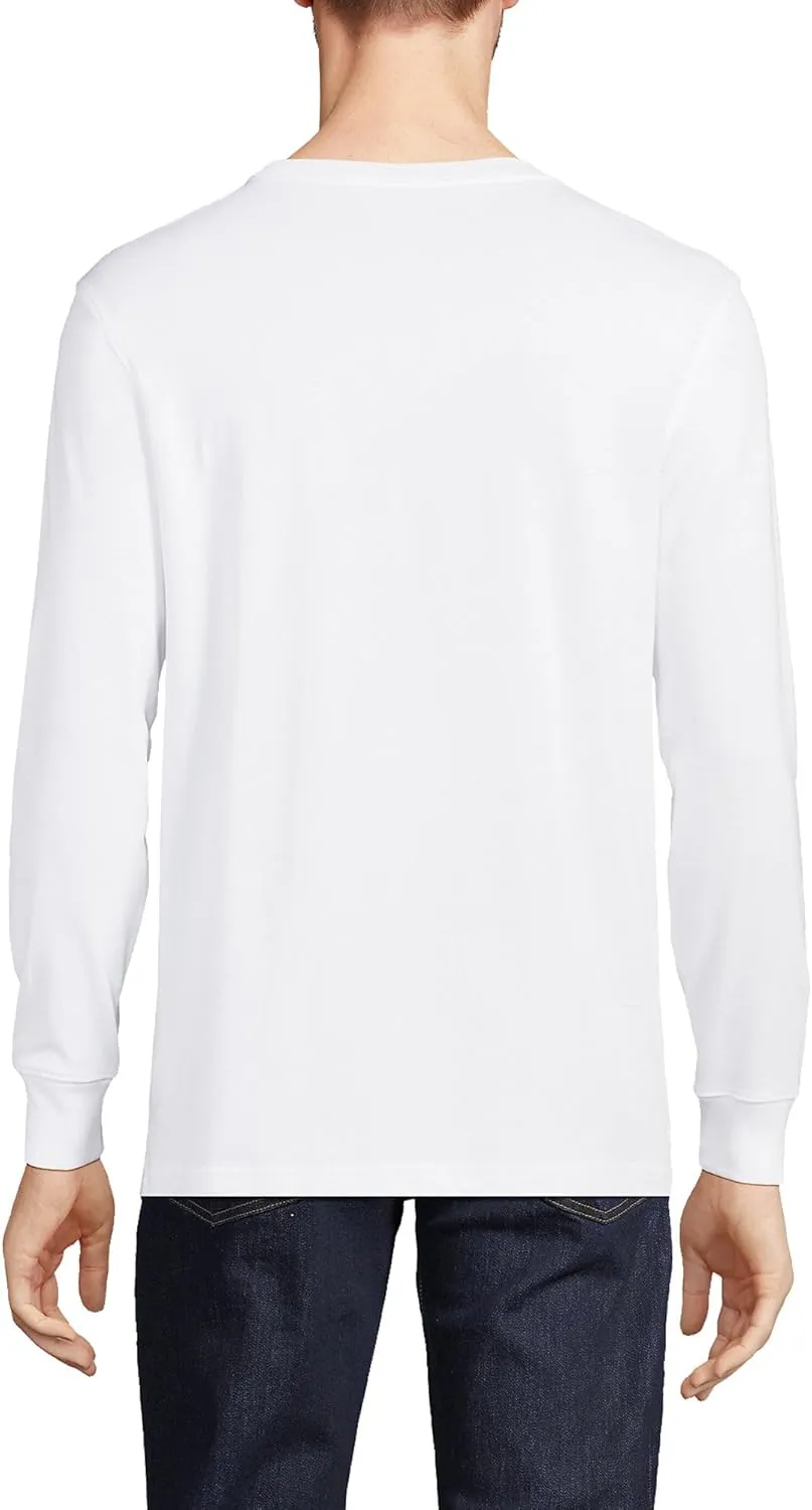 Lands' End Men's Super-T Long Sleeve T-Shirt