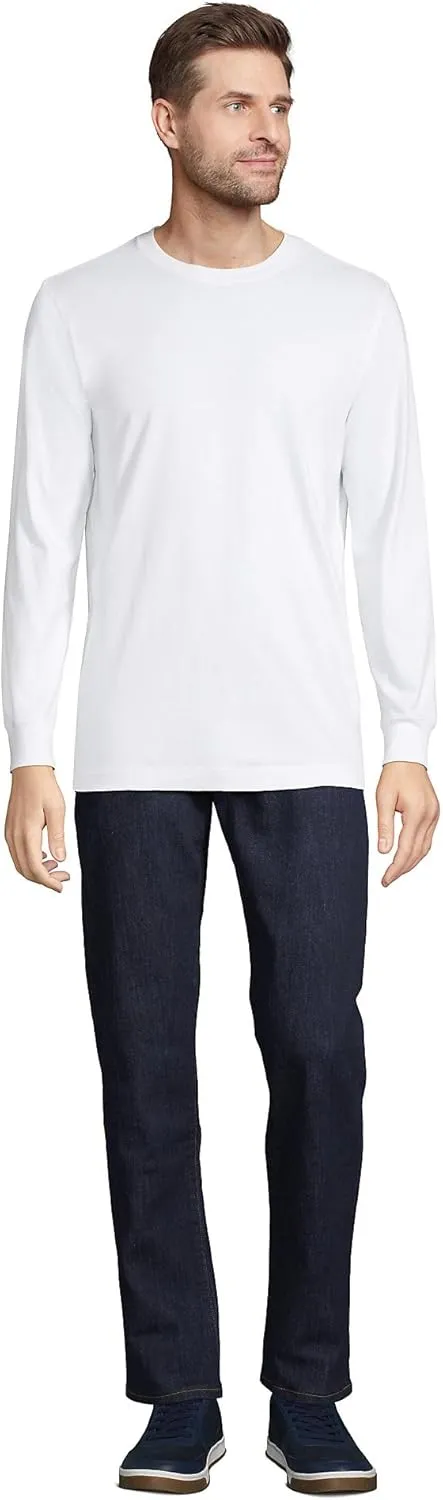 Lands' End Men's Super-T Long Sleeve T-Shirt