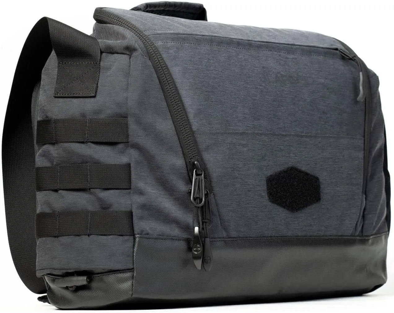 LAPG Terrain Stealth Messenger Bag, Covert EDC Messenger Bag, Tactical Crossbody Messenger Bag - Heather Olive