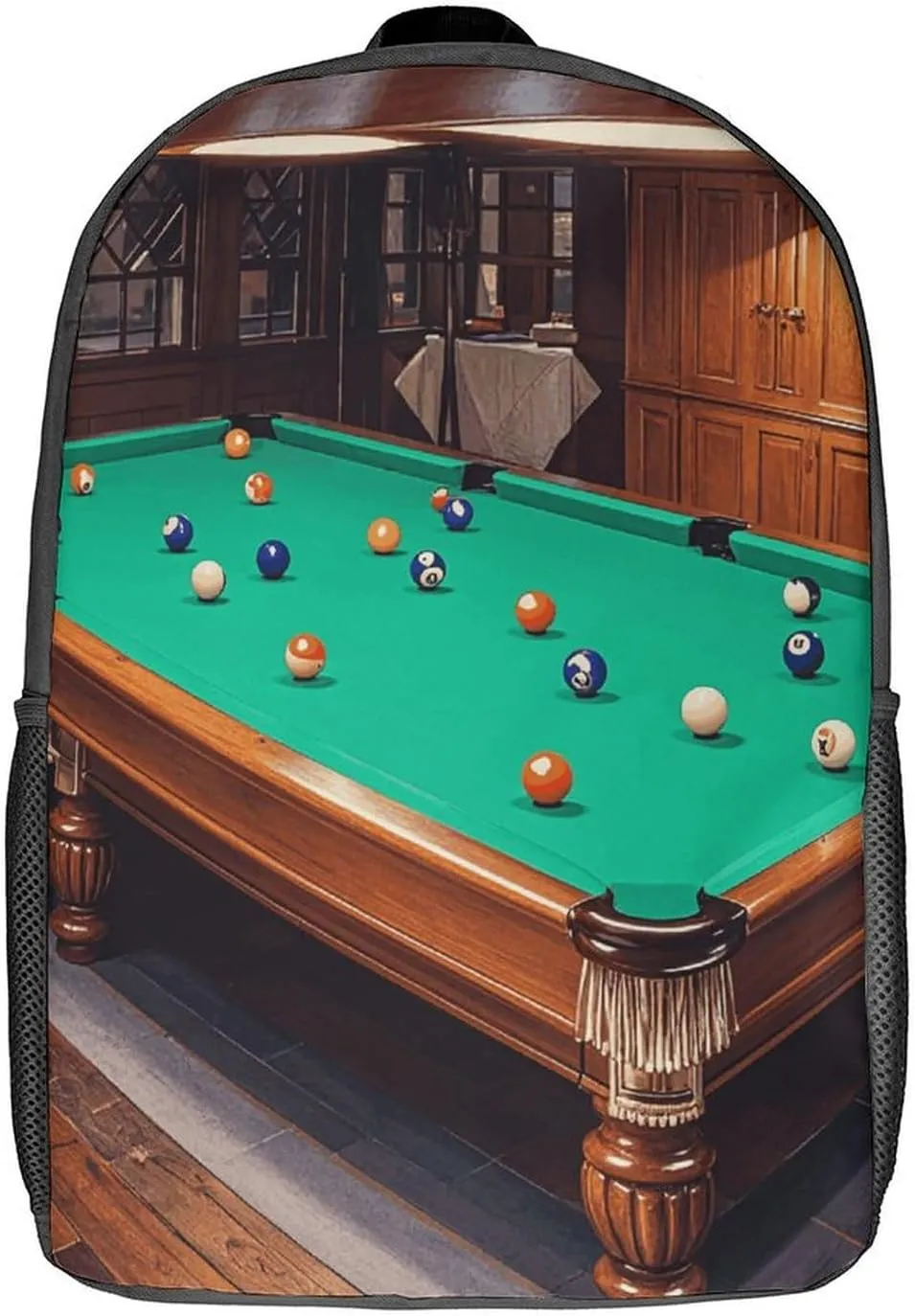 Laptop Backpack for Men Women Daypack Billiard Computer Bag Travel Backpacks Laptop Bag