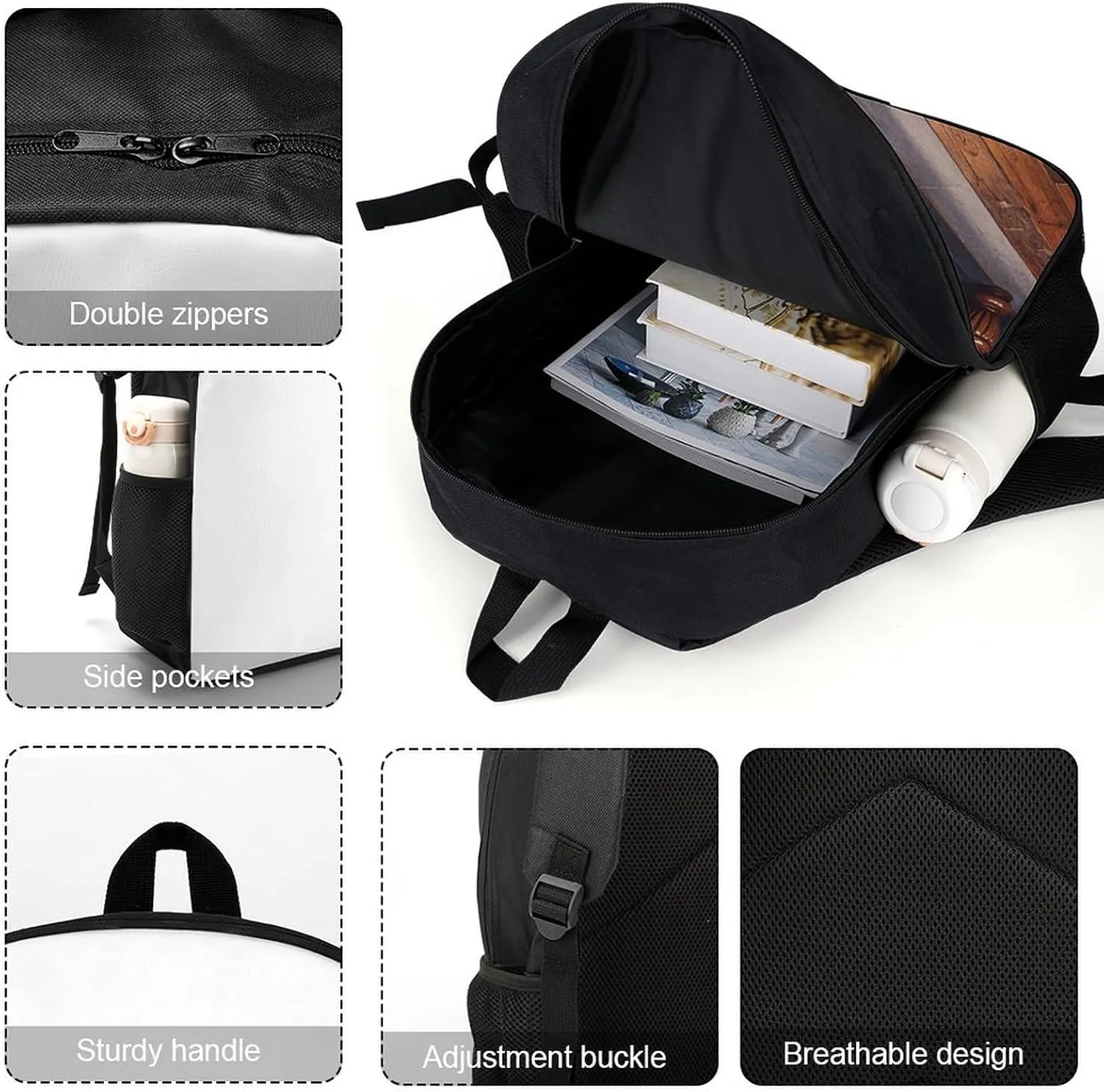 Laptop Backpack for Men Women Daypack Billiard Computer Bag Travel Backpacks Laptop Bag