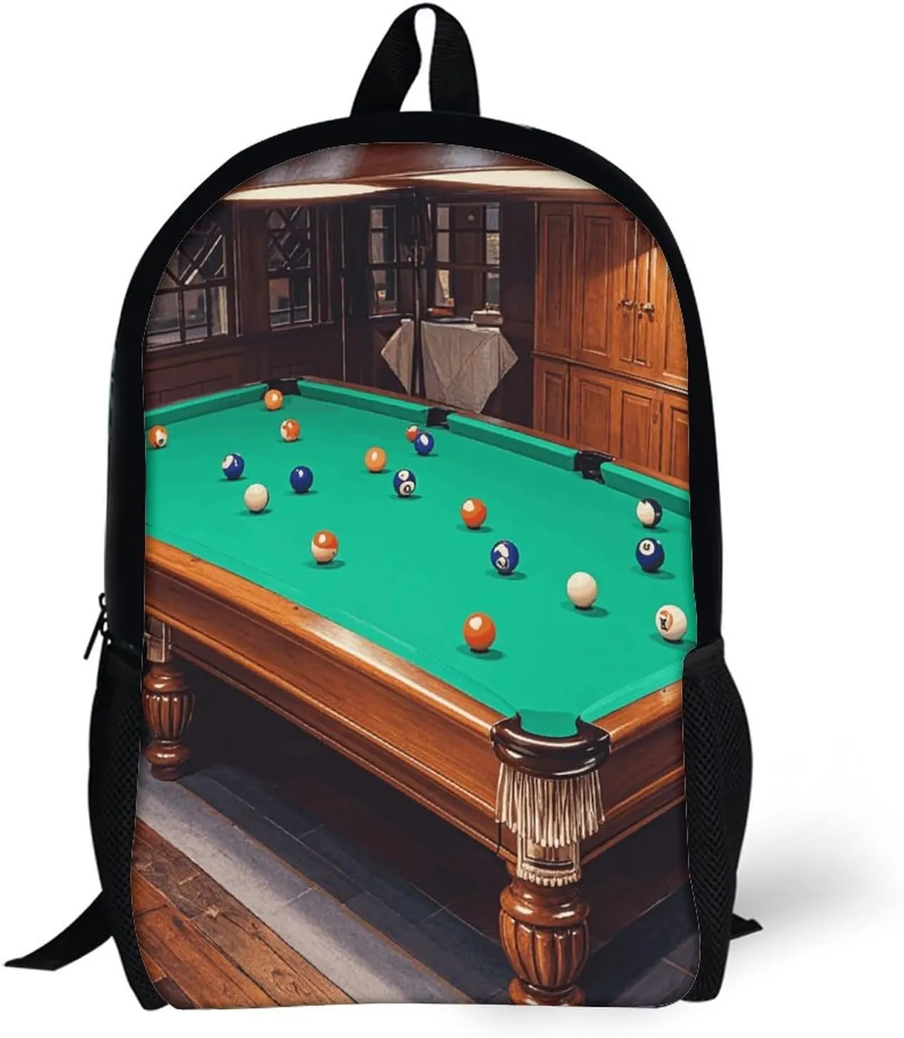 Laptop Backpack for Men Women Daypack Billiard Computer Bag Travel Backpacks Laptop Bag
