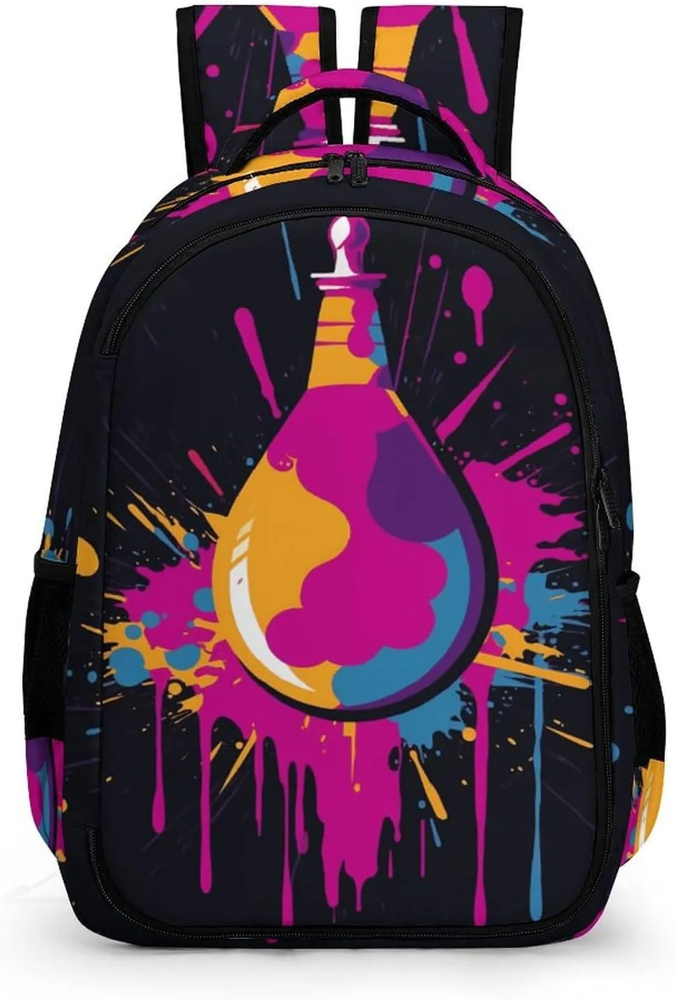 Laptop Backpack for Men Women Daypack Doodle Light Bulb Computer Bag Travel Backpacks Laptop Bag