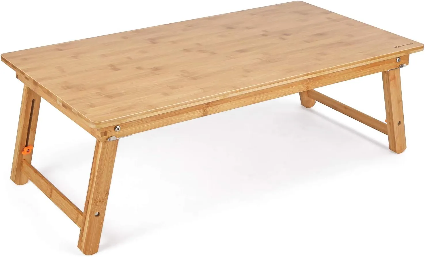Large Size Floor Desk Nnewvante Floor Table Tray with Folding Legs Adjustable Low Coffee Table for Breakfast Serving Tray Gaming Writing 33.5x17.7in