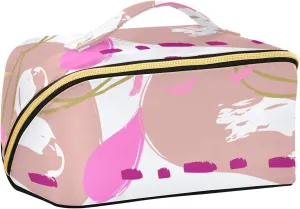 Large Travel Makeup Bag for Women Makeup Essentials Organizer Case with Divider