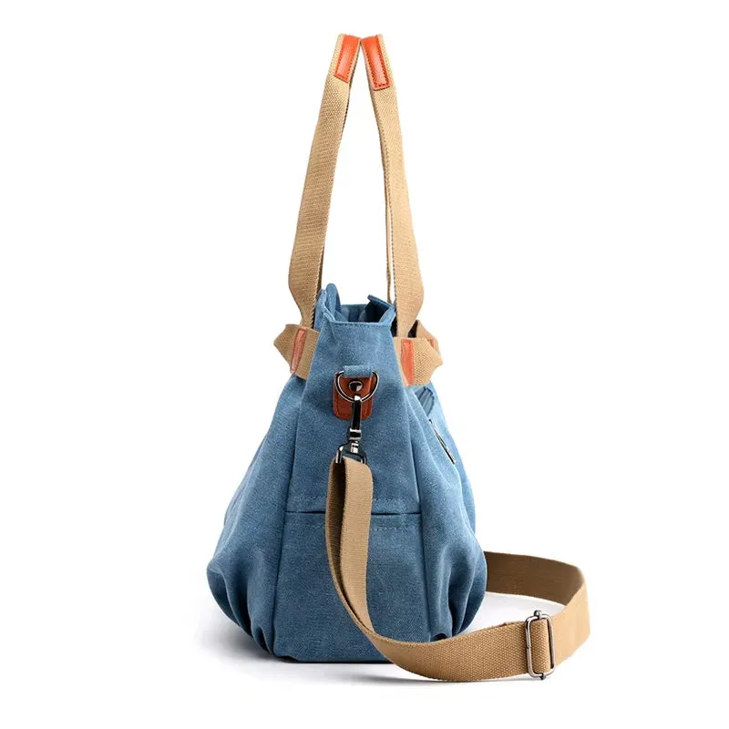 Lars | Retro Canvas Large Messenger Bag and Shoulder Bag