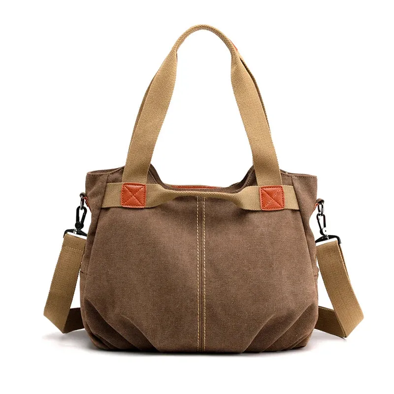 Lars | Retro Canvas Large Messenger Bag and Shoulder Bag