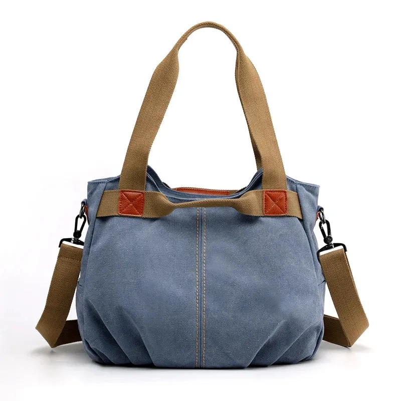 Lars | Retro Canvas Large Messenger Bag and Shoulder Bag